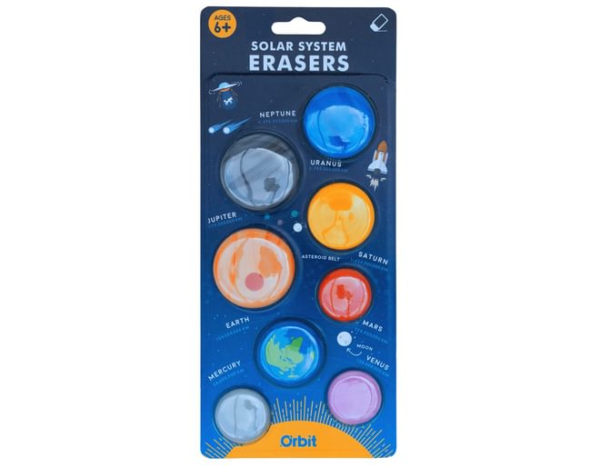 Solar System Rubbers
