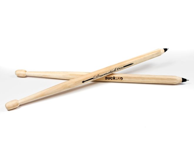Black Drumstick Pens