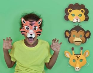 Make Your Own Jungle Masks