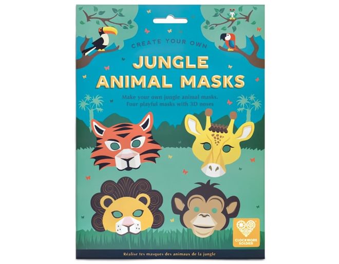 Clockwork Soldier Make Your Own Jungle Masks