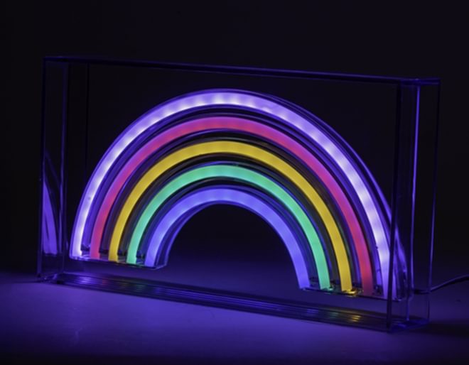 Rainbow Neon Light