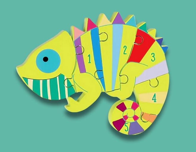 Chameleon Number Puzzle