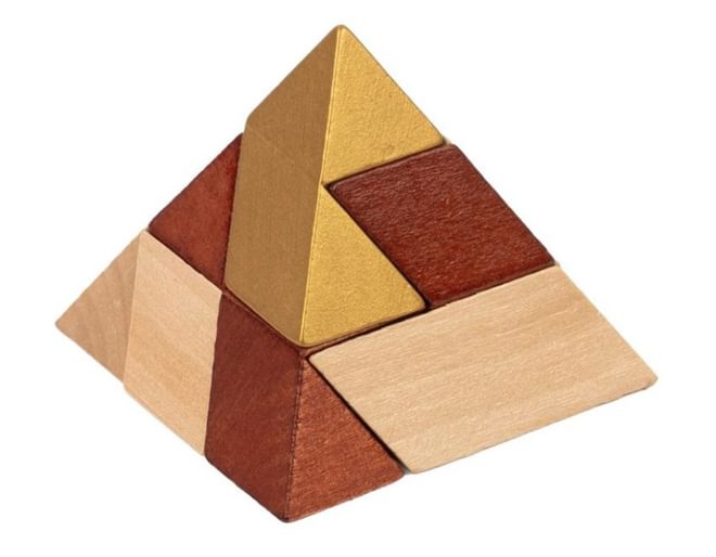 Wooden Great Pyramid Of Giza Puzzle