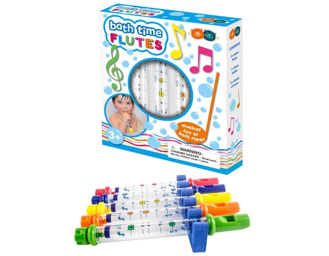 Bath Time Flutes Musical Fun