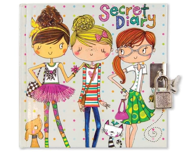 Rachel Ellen Friends Lockable Secret Diary