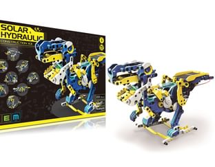12 in 1 solar hydraulic robot