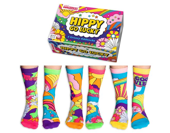 Hippy Go Lucky Socks