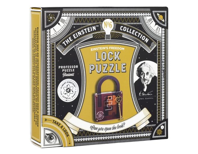 Einstein's Freedom Lock Puzzle