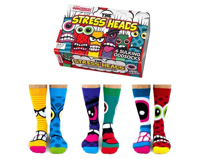 The Stress Heads United Odd Socks