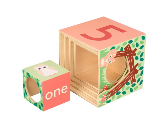 Wooden Stacking Cubes