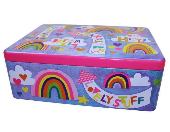 Rachel Ellen Sparkly Storage Tin
