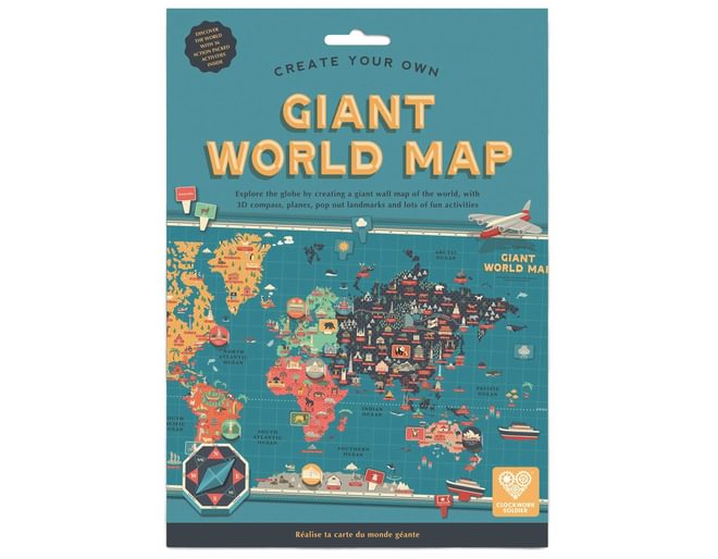 Clockwork Soldier Giant World Map