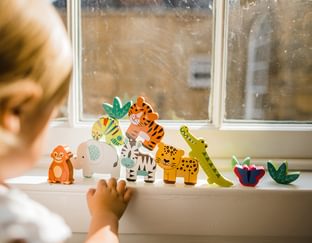 Stacking Jungle Animals