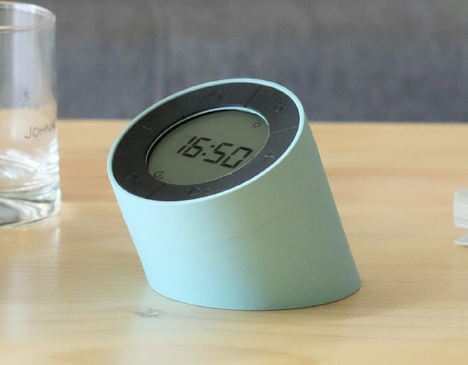 Edge Light Alarm Clock