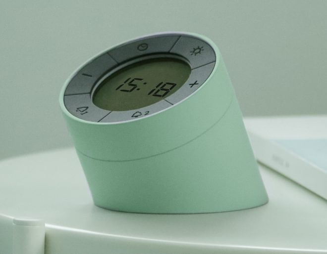 Green Alarm Clock