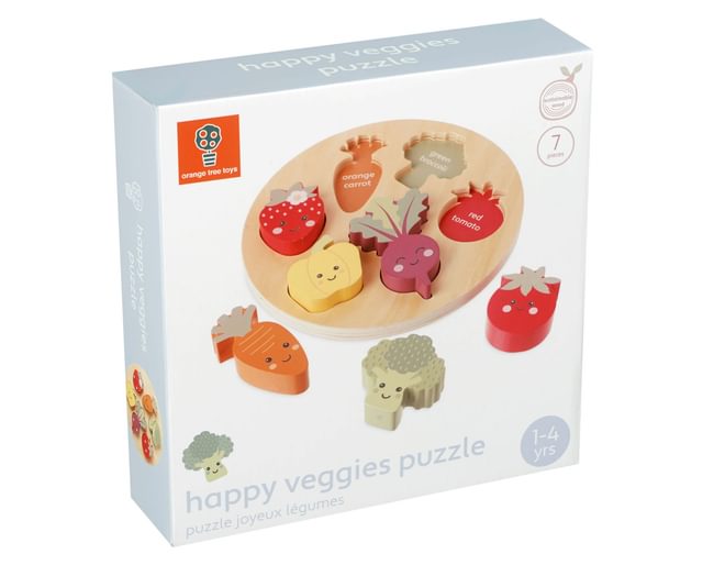Orange Tree Toys Happy Veggies Puzzle