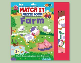 Match It Farm Puzzle Book
