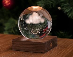 Gingko Design Rain Cloud Crystal Light