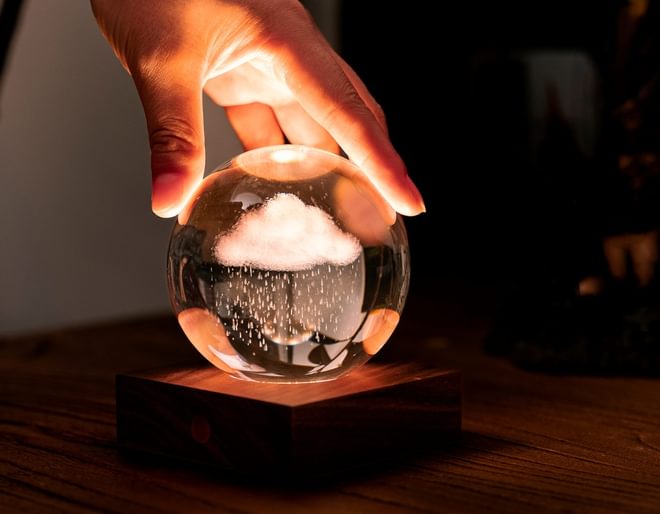 Rain Cloud Crystal Light