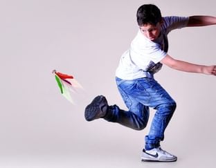Ukick Football stunts