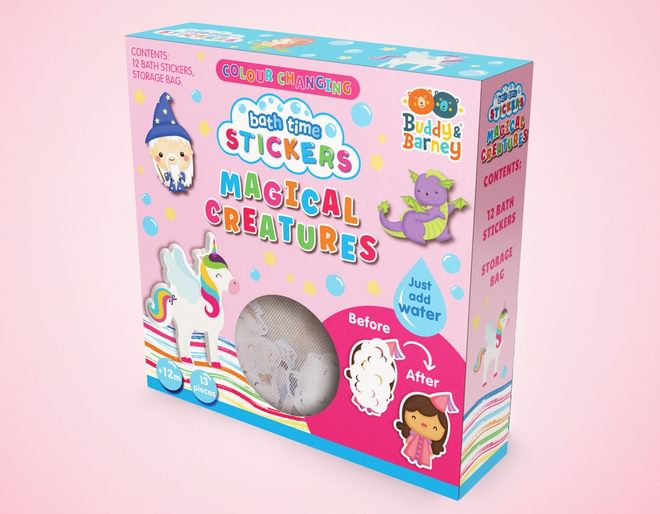 Magical Creatures Bath Toys