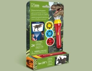 Natural History Museum Dinosaur Torch and Projector
