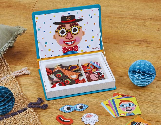 Crazy Faces Magneti'book
