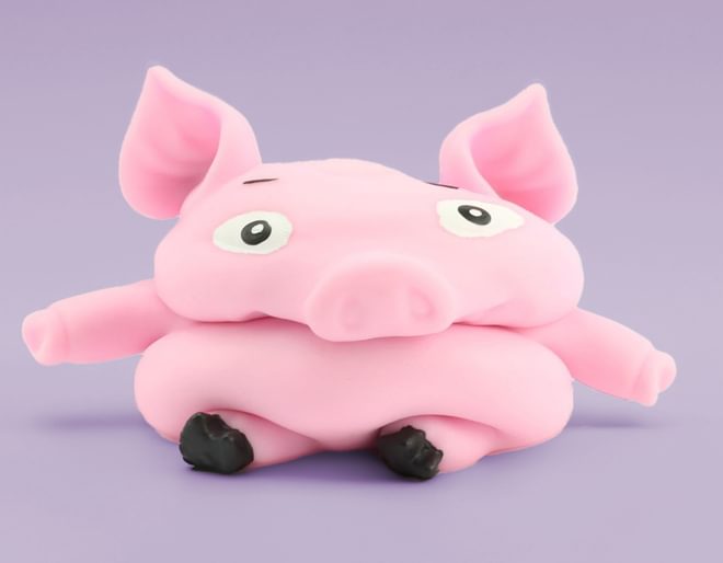 Stretch 'n' Smash pig