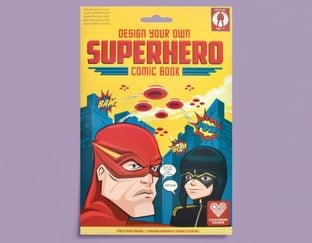 Superhero Comic Book Design Your Own