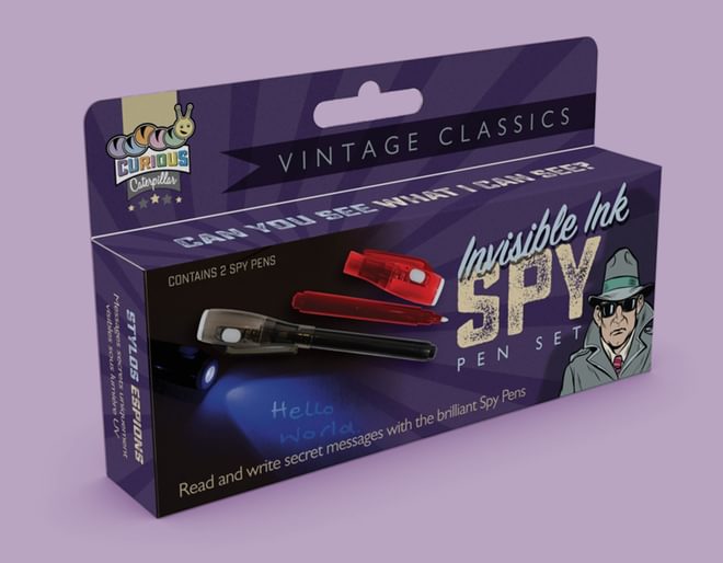 Invisible Ink Spy Pen Set