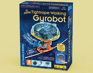 The Amazing Tightrope-Walking Gyrobot