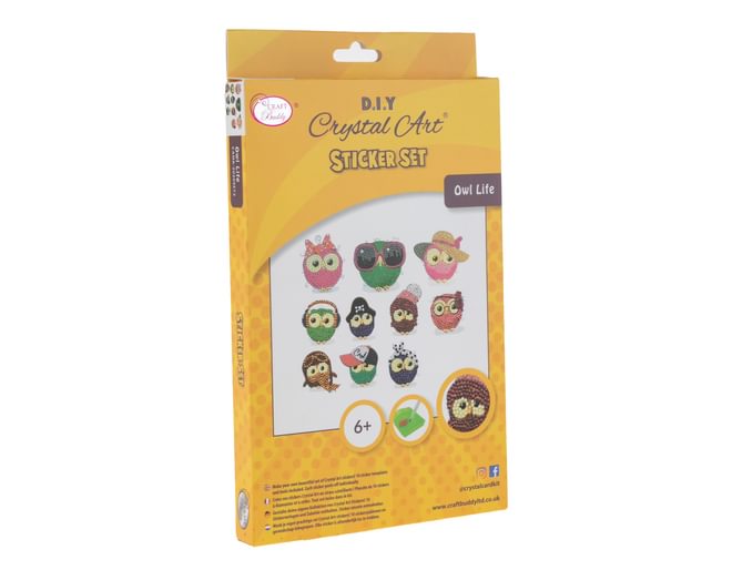 Owl Life Crystal Art 
