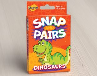 Dinosaur Snap and Pairs Card Game