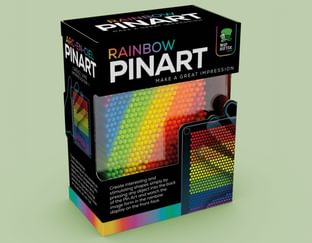 Rainbow Pin Art