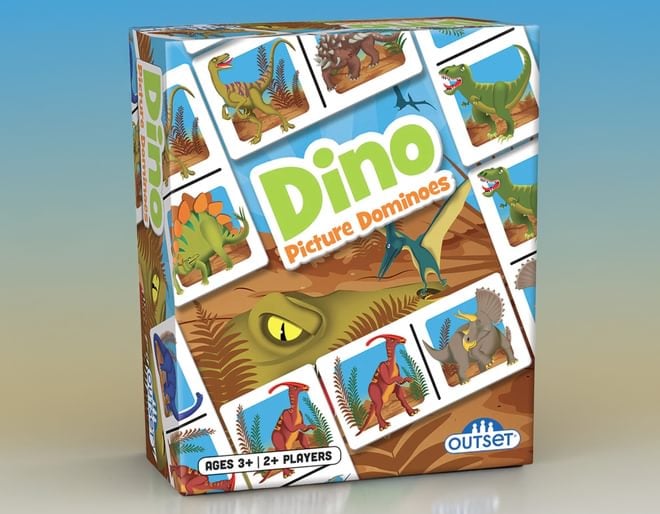 Dino Picture Dominoes