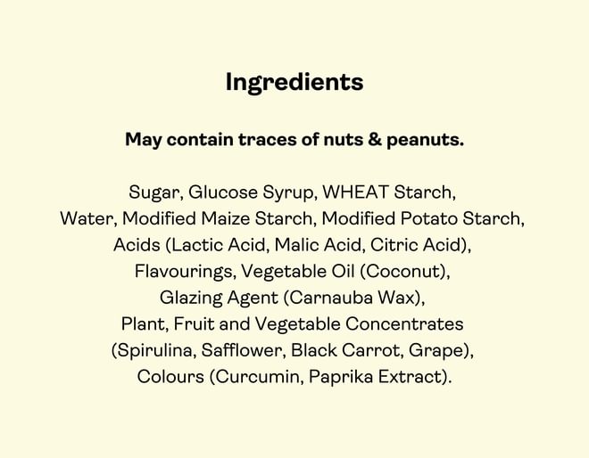 Gummy Meerkat Ingredients