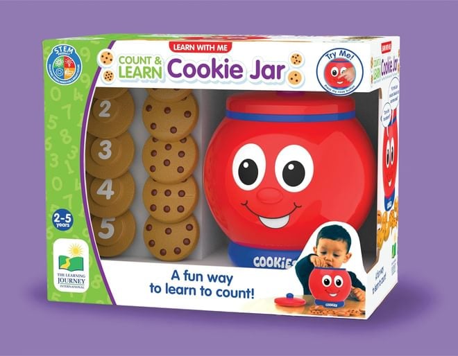 Count & Learn Cookie Jar