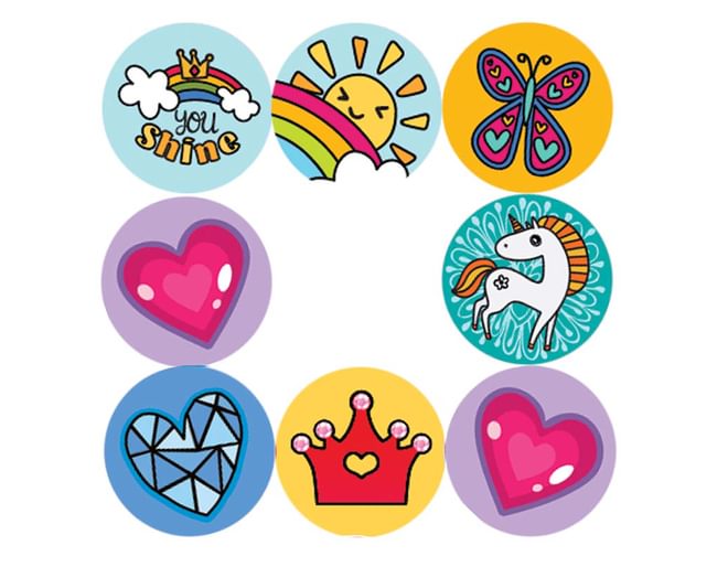 Rainbow Sticker Stamper