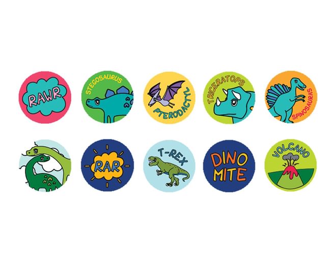 Dinosaur Stickers