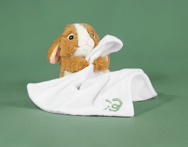 Living Nature Baby Bunny with Blanket