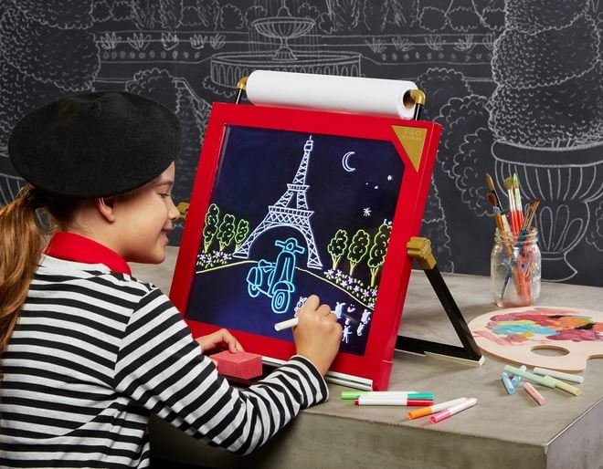 FAO Schwarz LED Art Easel