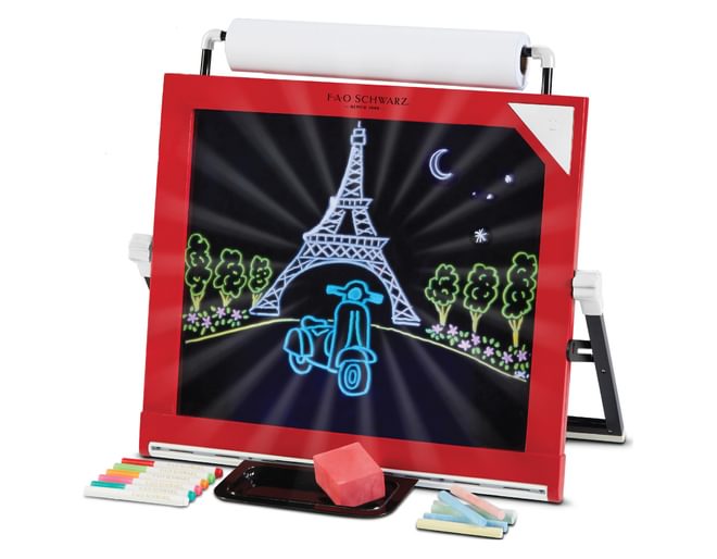 FAO Schwarz Tabletop LED Art Easel