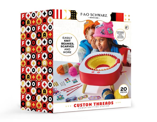 FAO Schwarz Powered Knitting Station