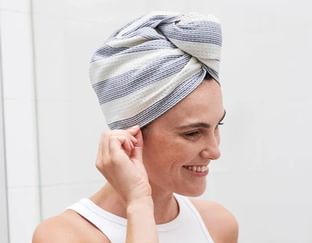 Waffle Hair Wrap