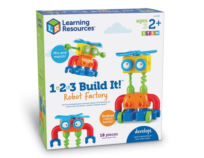 LER 2869 123 Build It Robot Factory