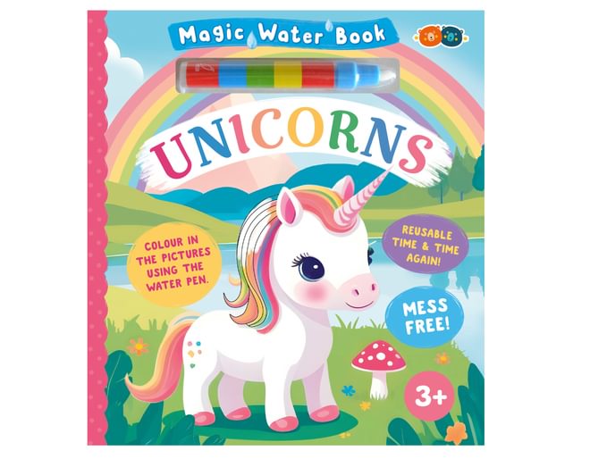 Buddy & Barney Unicorns Magic Water Book