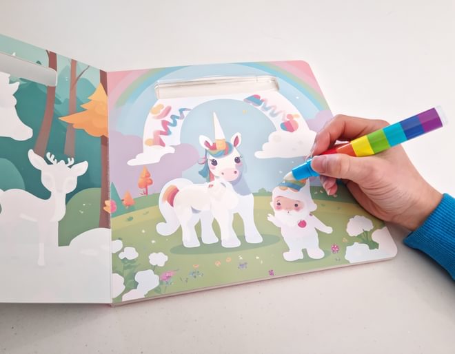 Magic Colouring Book