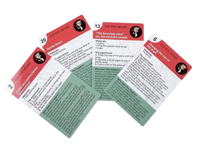 The Five Senses Experiments