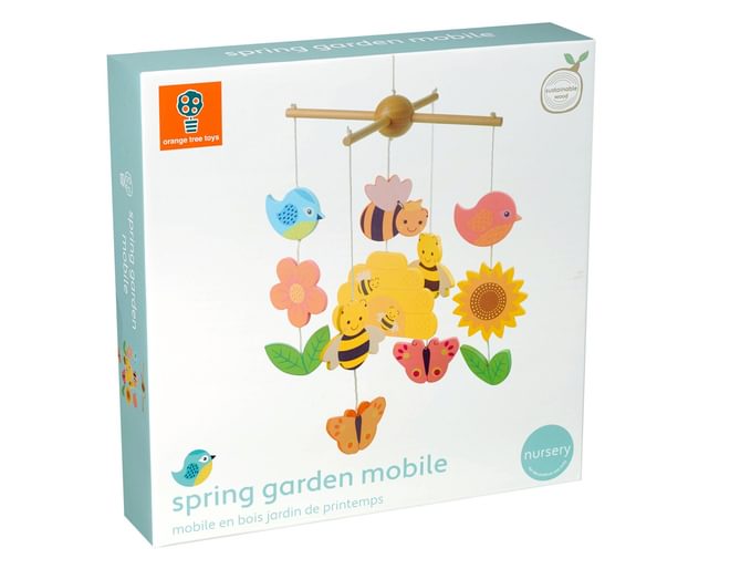 Orange Tree Toys Spring Garden Mobile