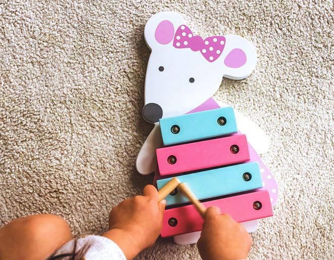 Pink Mouse Xylophone